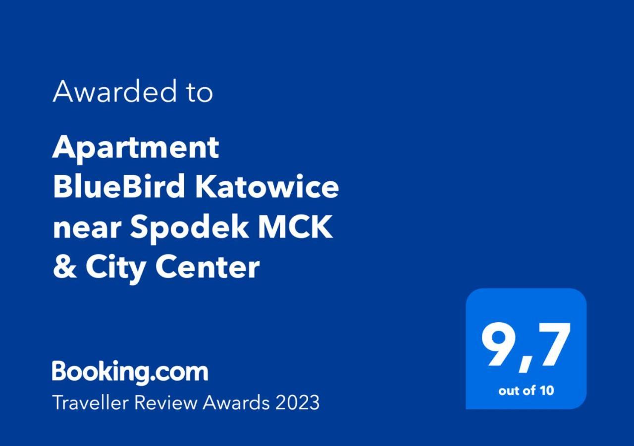 Apartment Bluebird Katowice Near Spodek Mck & City Center Экстерьер фото